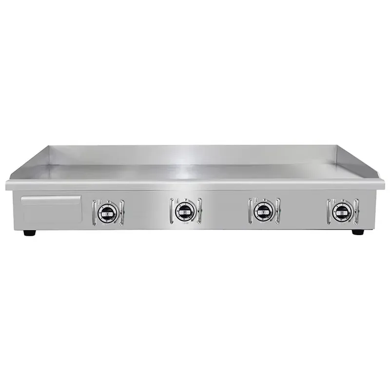 120cm 12mm Iron Cooking Plate Commercial Electric Oven Full Smooth Large