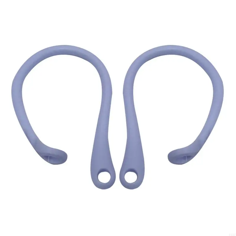 F68C Ganchos auriculares plástico blando auriculares auriculares inalámbricos Clip anti-perdidos para Apple 3