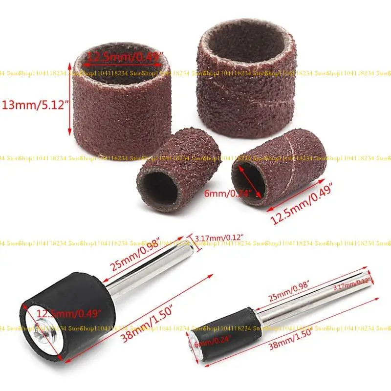 P9FB 100 PCS 1 4 Garges bande ponçage