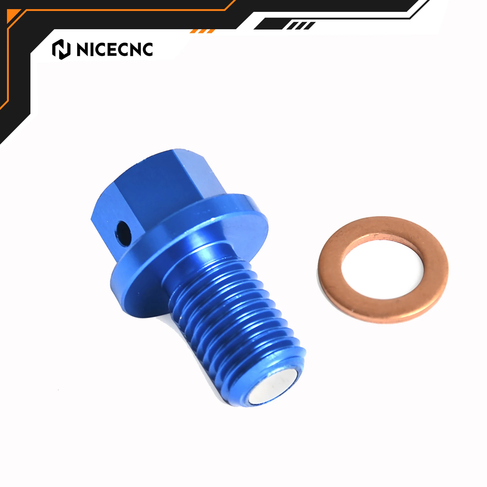 NICECNC For Yamaha YZ125 YZ250F WR250F 2005-2023 YZ450F YZ250FX YZ450FX 2016-2023 YZ450F WR450F Magnetic Oil Drain Bolt Plugs