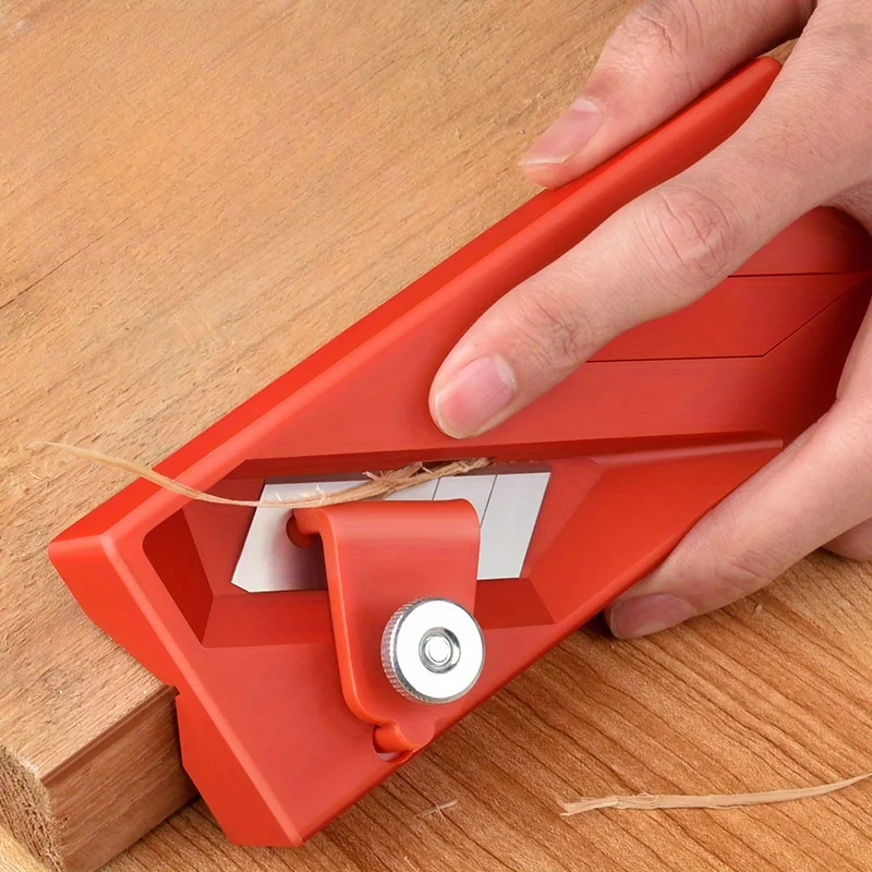Woodworking Chamfering Edge Chamfer Gypsum Board Hand Plane V-Shaped 45 Degree Trimming Tool Wood Board Deburring Trimming