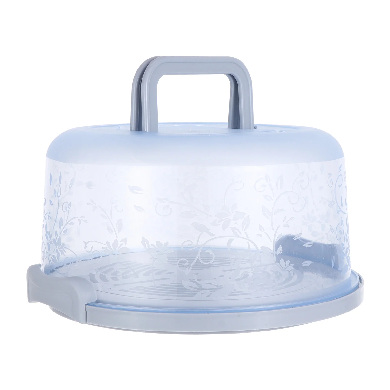 

Portable Cake Box Boxes Fruit Cakes Cover Container Food Storage Round