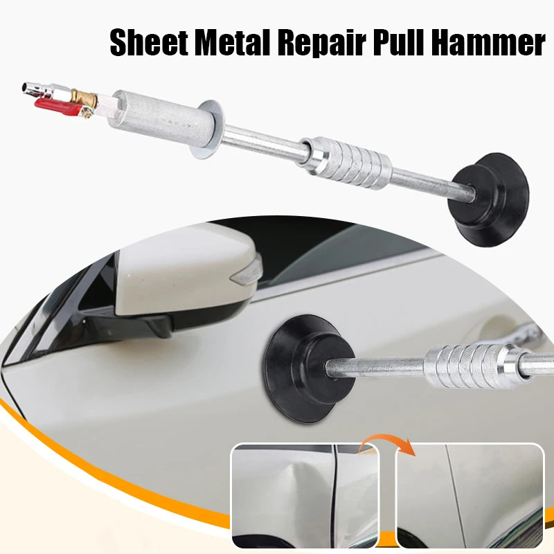 

Молоток для ремонта листового металла, инструмент для ремонта вмятин на кузове, инструмент на присоске, пневматические инструменты для ремонта присоски для поддержания бампера автомобиля