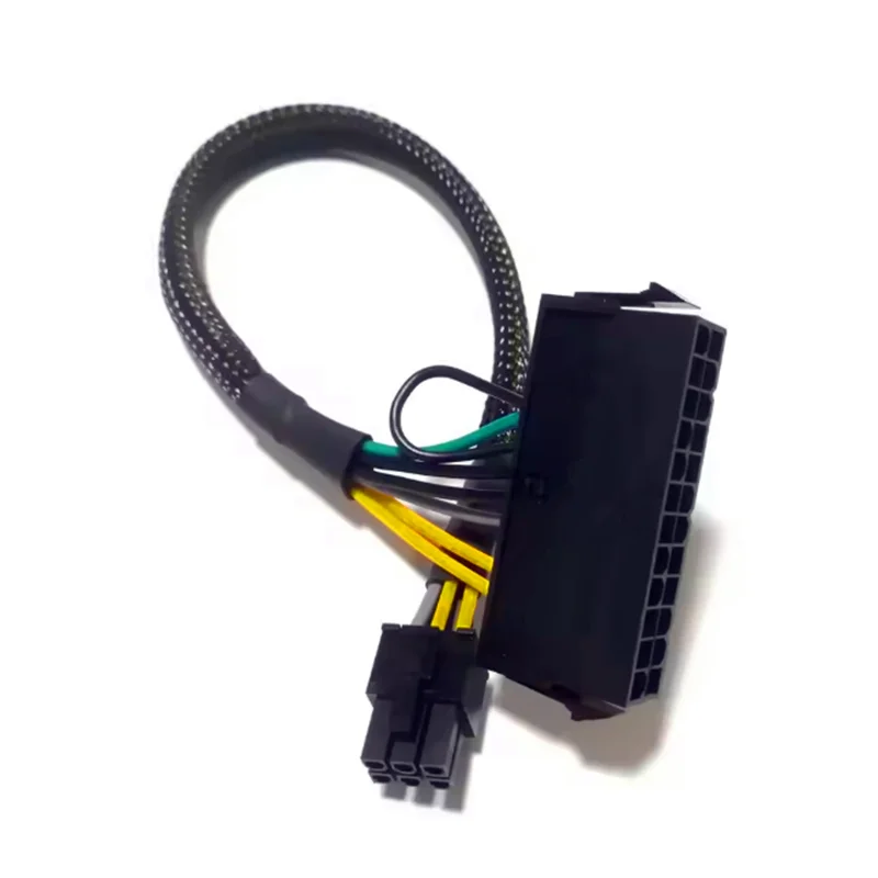 ATX PSU 24Pin to 6Pin Power Supply Adapter  Cable For Dell 6 PIN 7050 7080 3669 3050 5050 3668 Series Mainboard