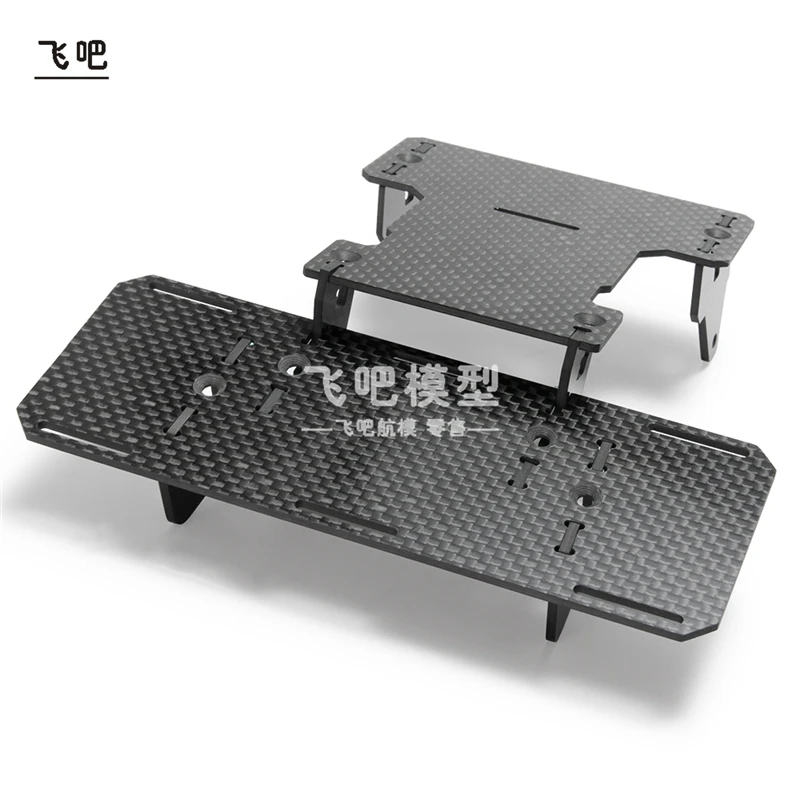 

Carbon Fiber Weight Reducing Battery Front Accessories for Model Climbing Remote Control Car AXIAL SCX10 Upgrade DIY Accessories