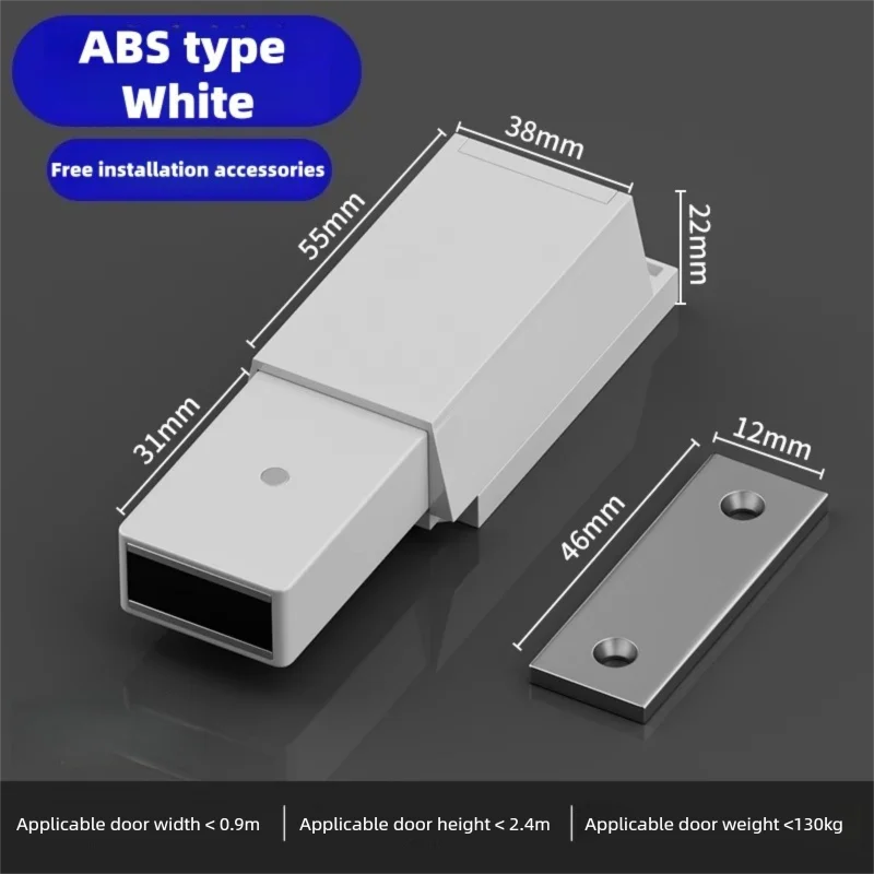 Concealed Self‑Popping Cabinet Latch Heavy‑Duty Push‑to‑Open Spring Catch for Wardrobe Invisible Home Door Fittings