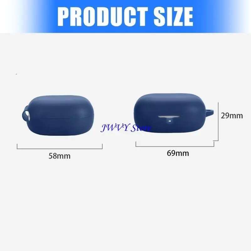 573A Waterproof Skin Protector Case Shell for Earbuds X9 Shockproof Housing Daily Use