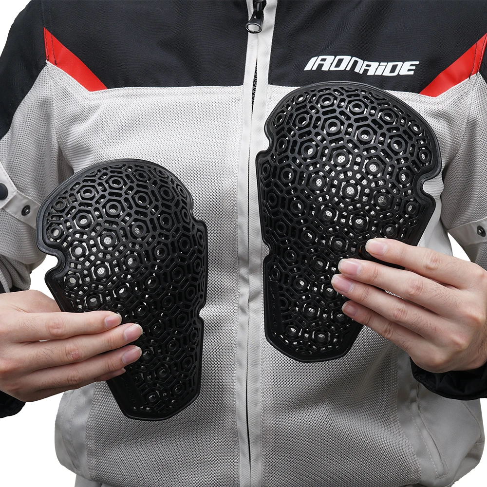 Motorcycle Jacket Built-in Protector CE Certification Moto Clothing Insert Protective Gear Knee Pads Elbow Back Chest Protection