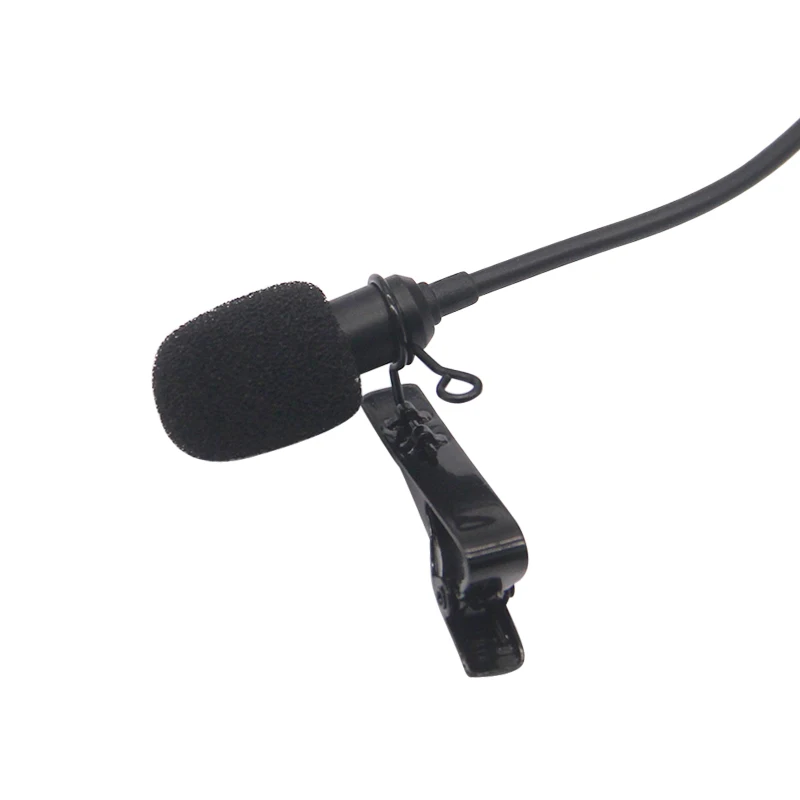 Tragbare USB Mini Mikrofon 2m Revers Lavalier Mic Clip-auf Externe Knopfloch Mikrofone für Laptop PC Computer Aufnahme chat
