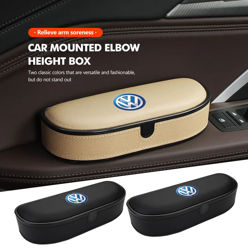 

Hub Caps Car Knee Pad Elbow Support Cushion Armrest Box Accessories For Volkswagen VW Golf 4 5 6 7 Polo Jetta Sagitar Magotan Pa