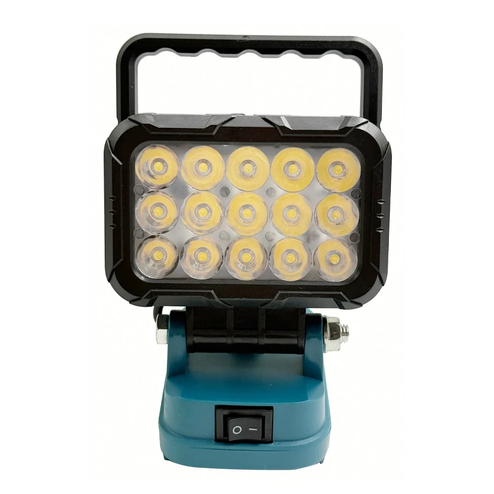 15-LED-Arbeitsleuchte für Makita 18V Li-Ion-Akku, LED-Arbeitslampe, Taschenlampe, Scheinwerfer, Notfall-Werkzeugleuchte – Detail 7