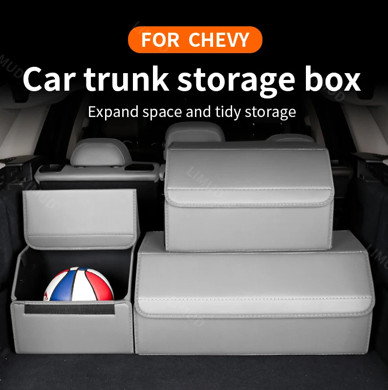 

Для CHEVY Cavalier Trax Monza Blazer Malibu Equinox ящик для хранения багажника автомобиля утолщенный складной ящик для хранения из полипропилена без запаха.