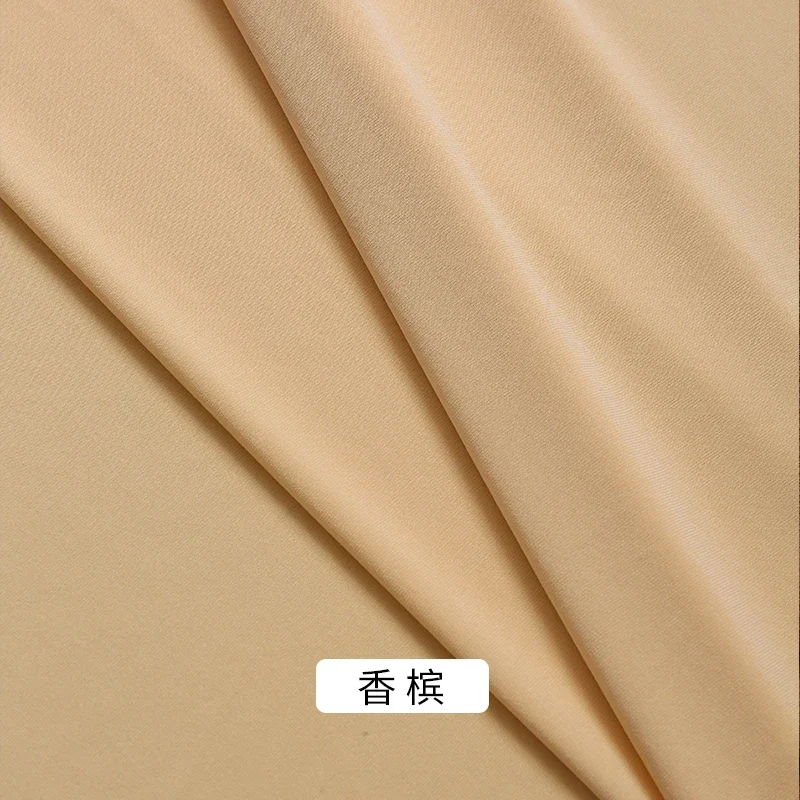 0.5m/1m/2m High Elasticity Milk Silk Fabric Solid Color Knitted Four Sided Stretch Spandex DIY Sewing Dress Skirt Dance Costume