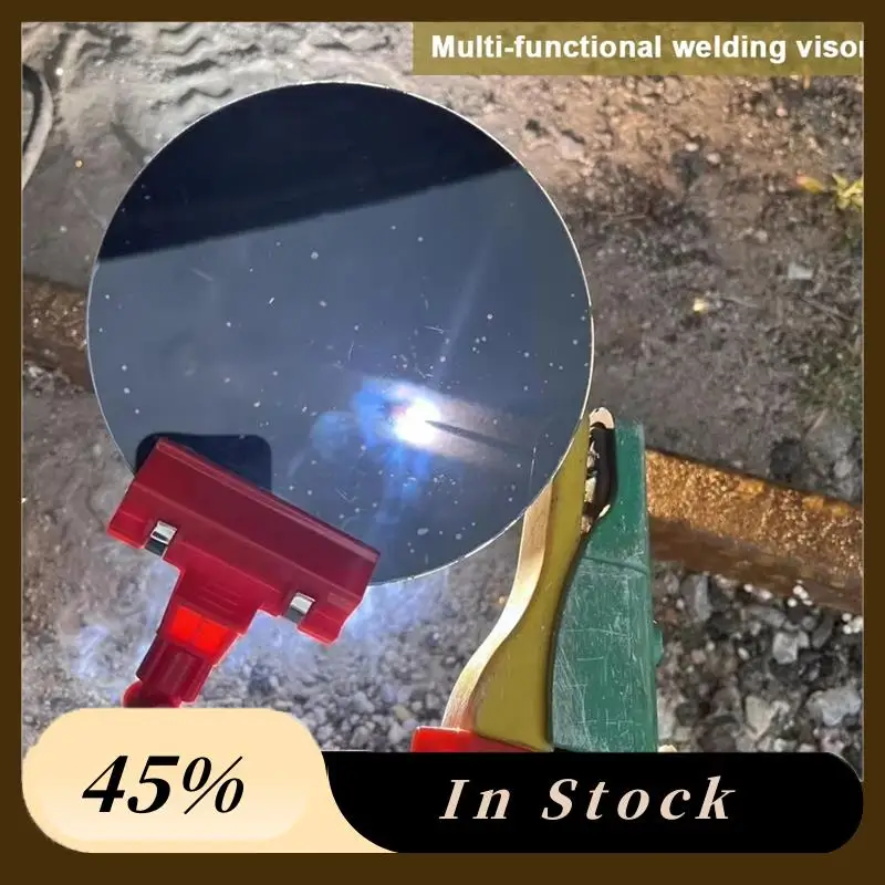 A70U Neue Clip-On Runde Schattierung Abdeckung Schweißen Augenschutz Schatten Schweißen Schild Schutz Schild Schweißen Taschenlampe Zubehör
