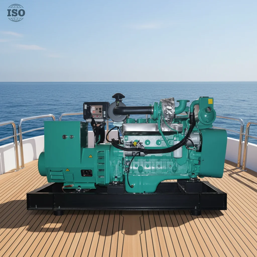 HSD Power Marine diesel Generator 120KW 150KW Auto Start Three Phase Open Portable Three Phase ATS Generator for Marine Backup