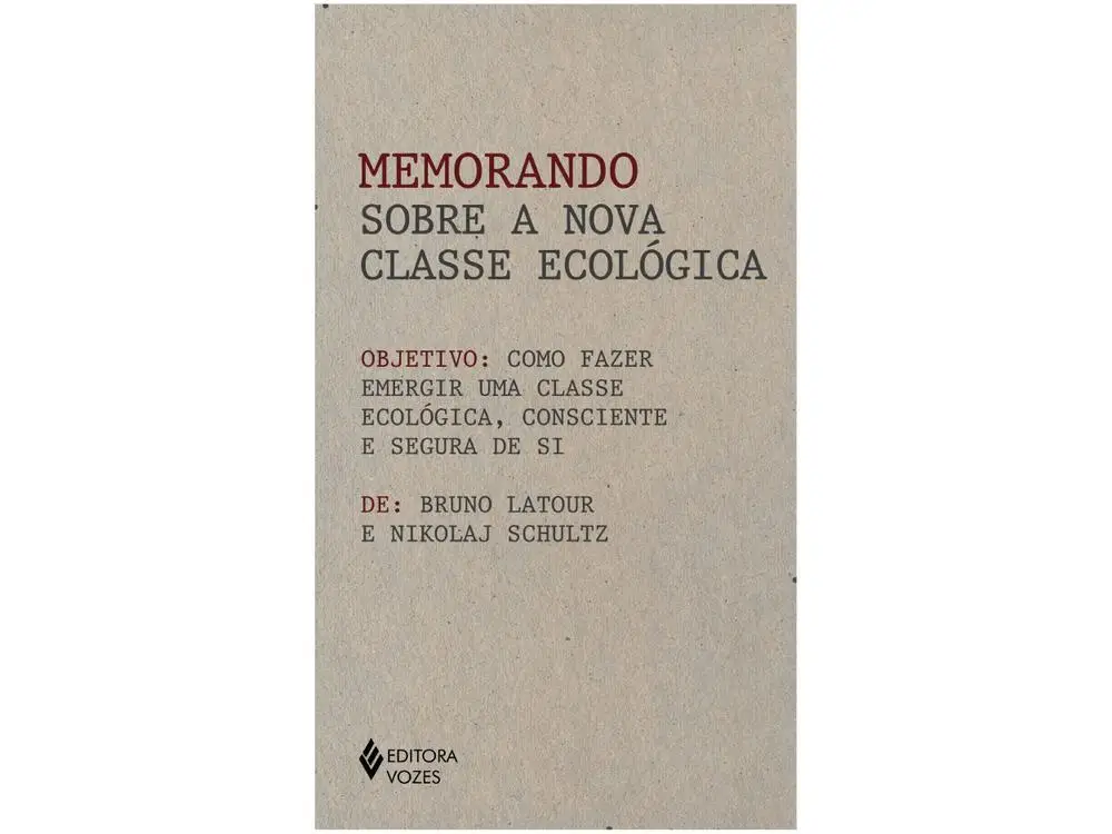 Book Memorandum About the New Ecological Class