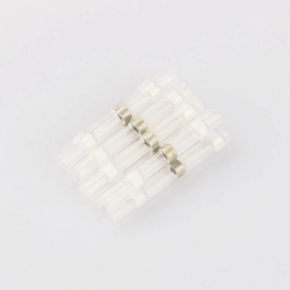 

250pcs Heat Shrink Terminals Solder Seal Waterproof Marine Auto Connectors Insulated Wire Crimp Butt Splice Connector
