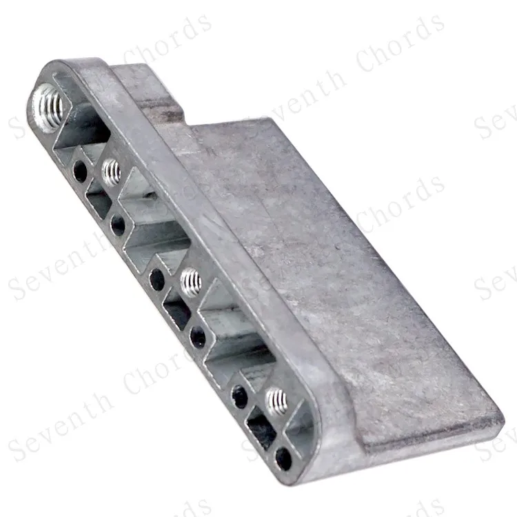 6 String Zinc-alloy Tremolo Bridge Block Base for Electric Guitar Replacement parts