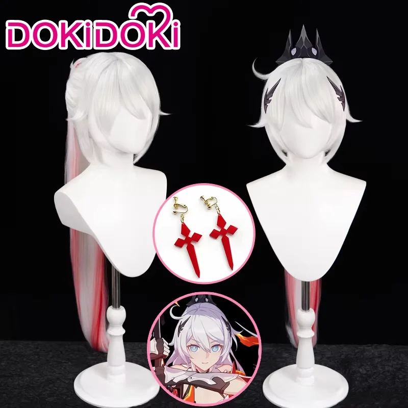 متوفر في المخزون شعر مستعار كيانا الصباغة لعبة هونكاي تأثير 3rd تأثيري DokiDoki شعر مستعار كيانا رايدن شعر مستعار تأثيري مي موبيوس الأذن كليب غطاء مجاني