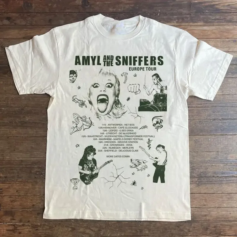 Amyl and The Sniffers EUROPE Tour For Fans to 5XL T shirt