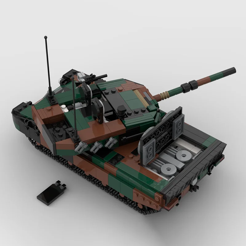 ตัวต่อ MOC Leopard 2A4 จำนวน 1009 ชิ้น ของเล่นเสริมสร้างการคิดเชิงตรรกะ พัฒนาความอดทนและสมาธิ ของขวัญวันคริสต์มาส