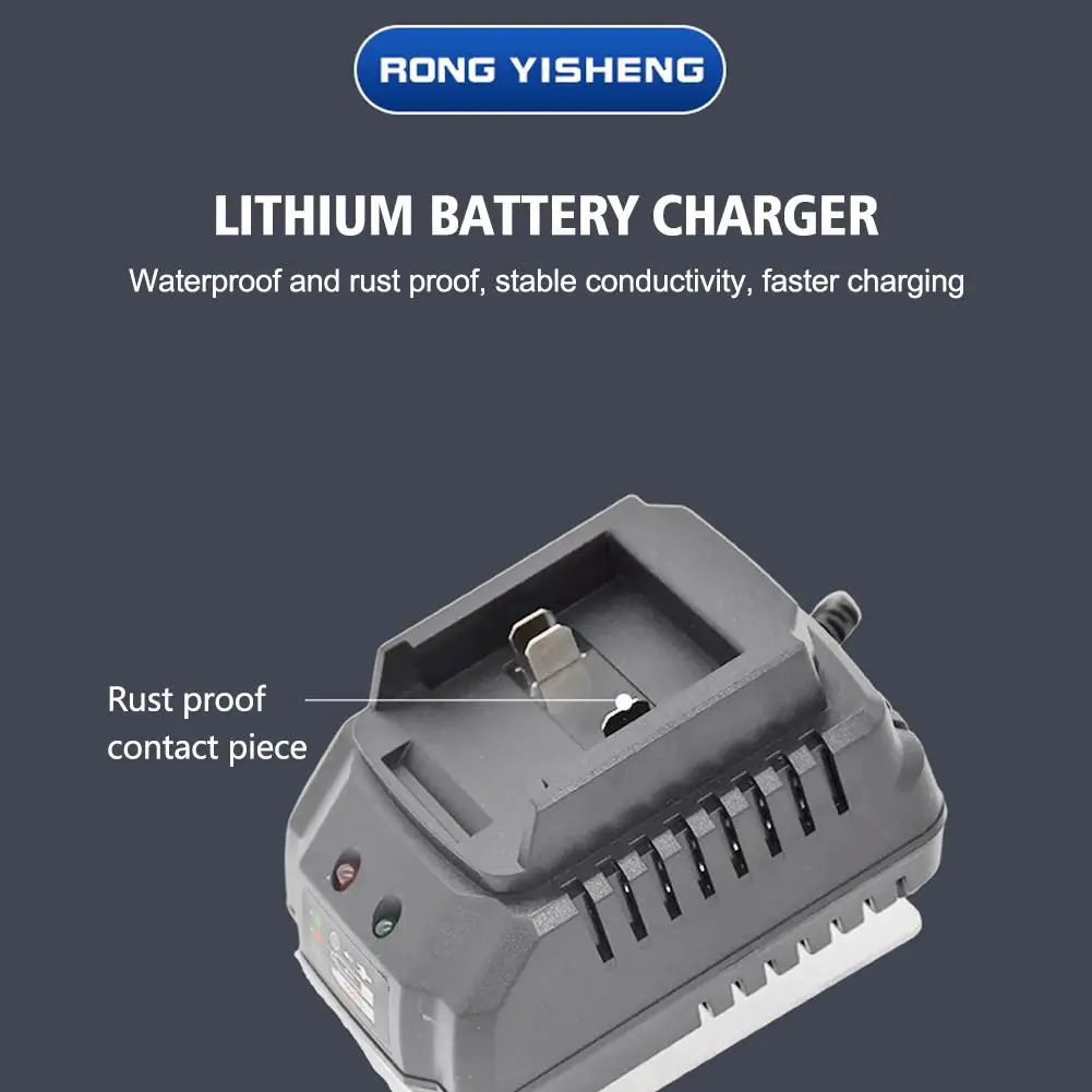 สําหรับ 21V Makita Charger Charger เครื่องมือไฟฟ้า Universal HAMMER Power ไฟฟ้า Charger เครื่องบดแบตเตอรี่ลิเธียมมุมสูง Cha F6S1