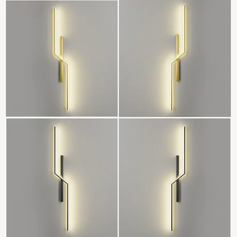 

Скандинавский светодиодный настенный светильник: современный минималистичный декор для дома, освещение для гостиной, столовой, спальни, прикроватный светильник