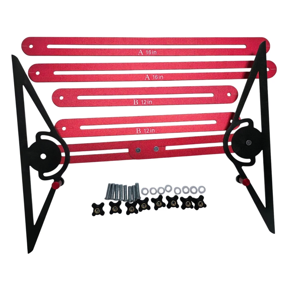 1 قطعة متعددة الوظائف درج فقي قالب قياس أداة 16-60.1 بوصة توقف قابل للتعديل لأعمال النجارة وتجديد المنزل