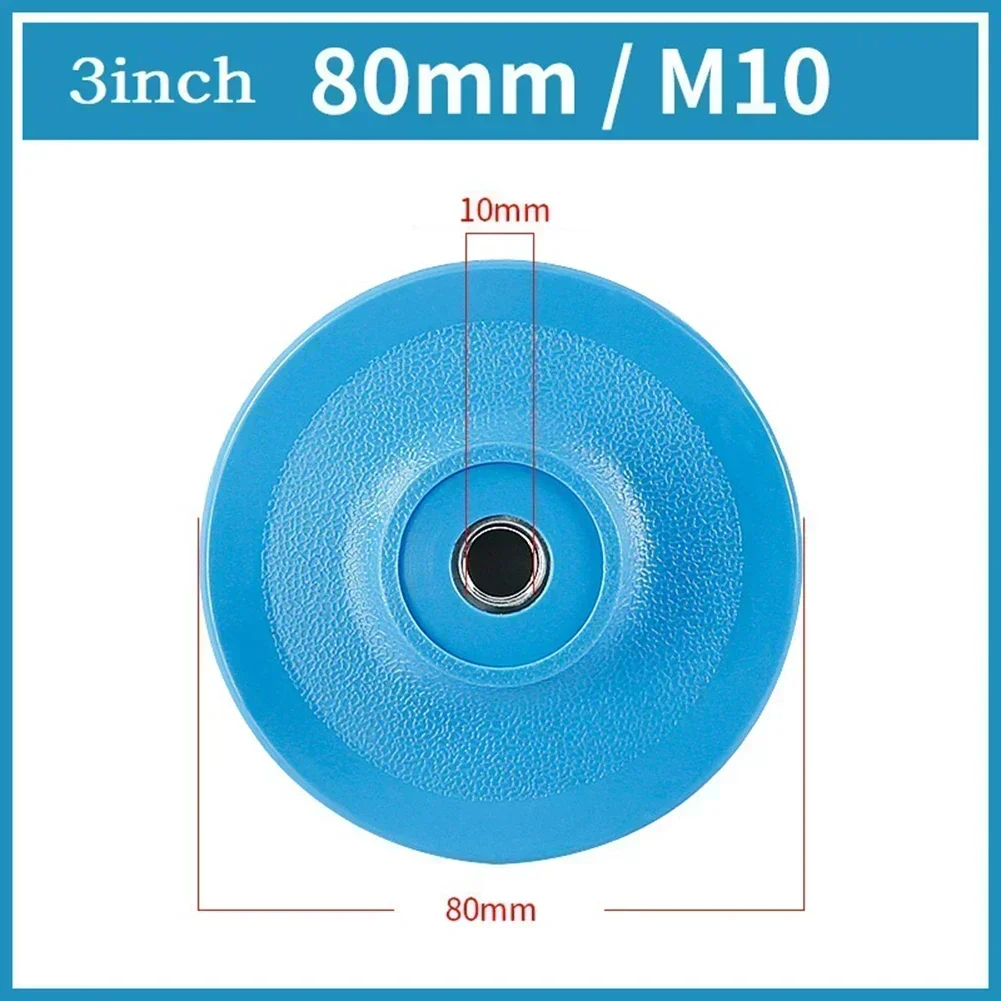 

New 3/4inch Polishing Pads Sanding Disc Backing Pads Adhesive Disc Car Paint Care M10/M14/M16 Thread Polishing Discs 2023