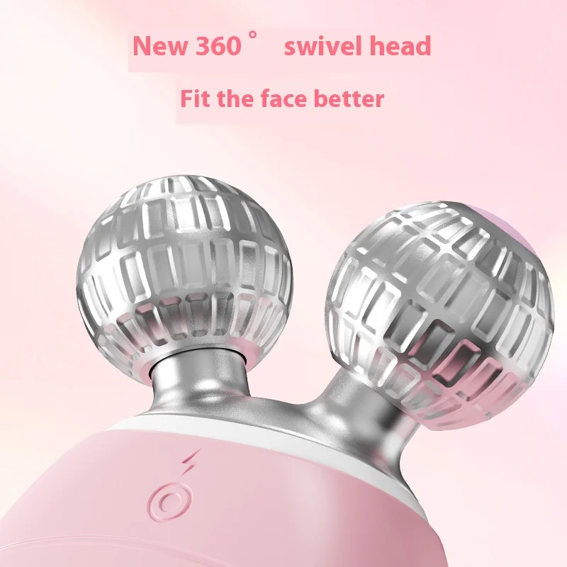 Electric Facial Cleanser Women's Facial Lifting Plasticity Beauty Instrument Electric Massage Facial Silicone Facial Cleanser