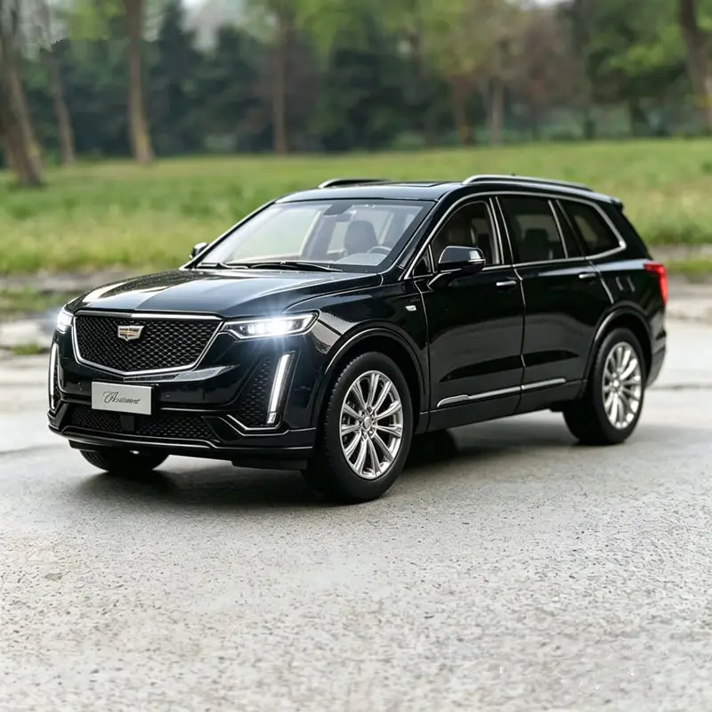 

1:24 C XT6 SUV Alloy Car Model Diecast Metal Off-road Vehicles Car Model Sound and Light Simulation Collection Decoration