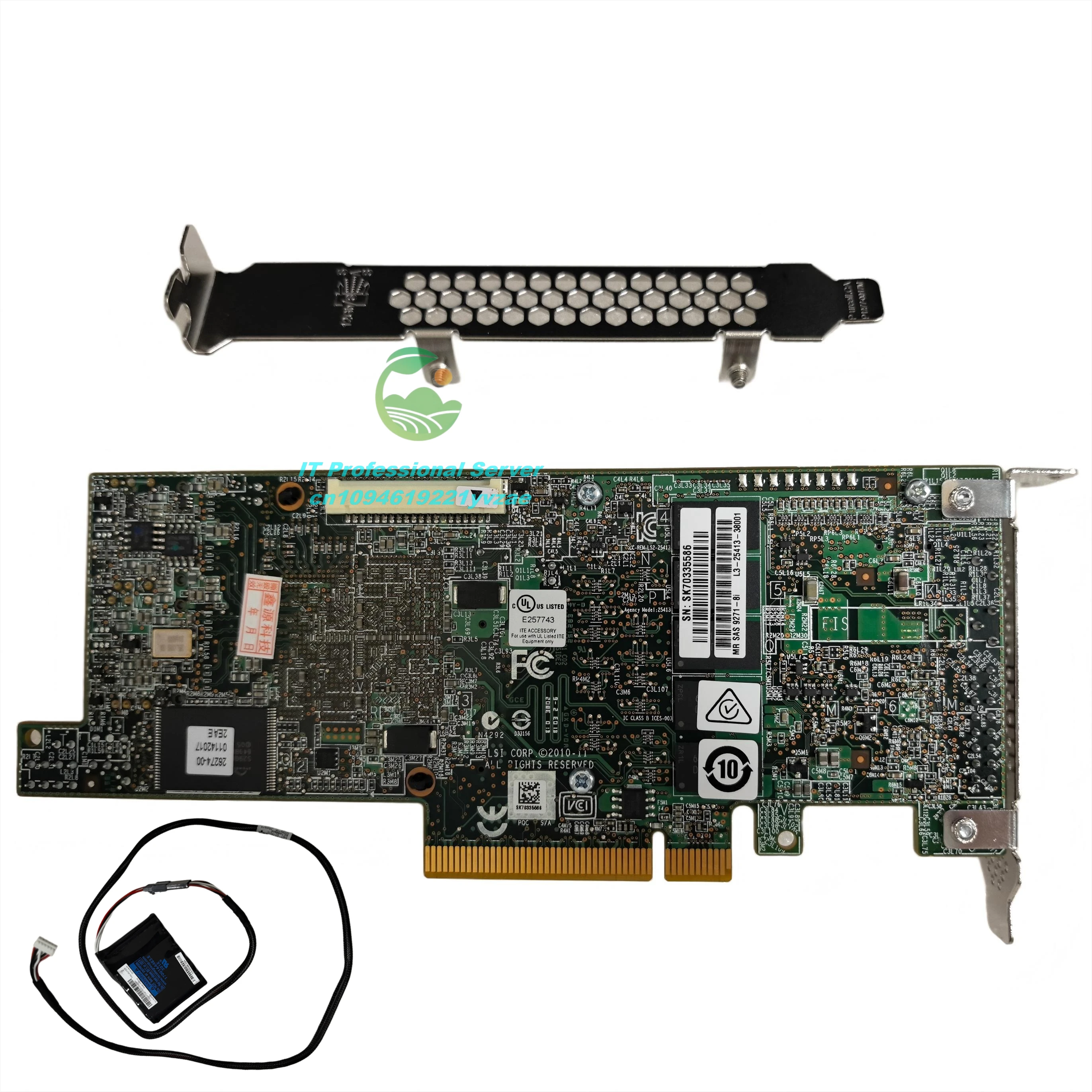 LSI MegaRAID 9271-8i PCIe 3.0 x8 8-Port 6Gb/s SAS/SATA RAID Card with BBU Battery