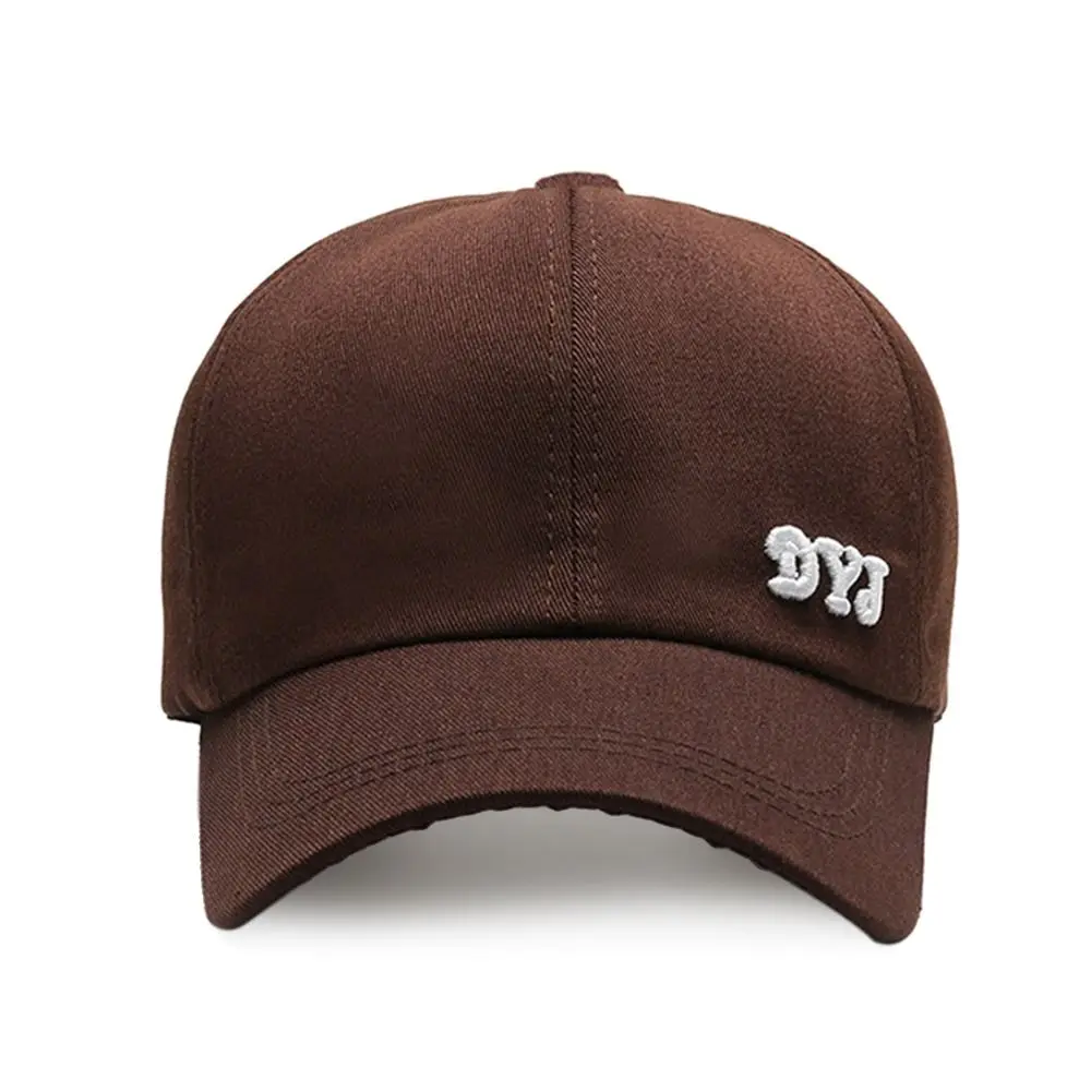 Adjustable Cotton Ponytail Hat With Ponytail Hole Baseball Caps Hollow Caps Spring Summer