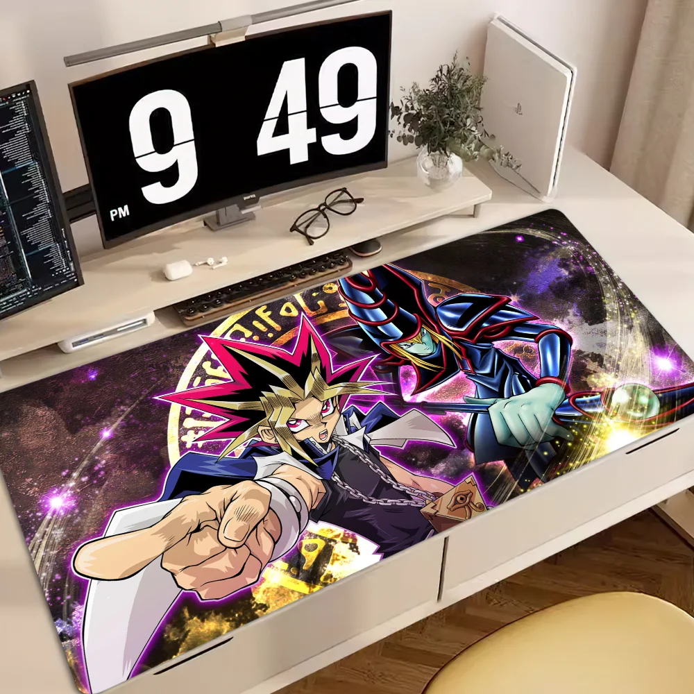 BiliBili Anime Yu-Gi-Oh Mousepad Pad Rubber Table Mat Extended Gaming Lock Edge Keyboard Mat