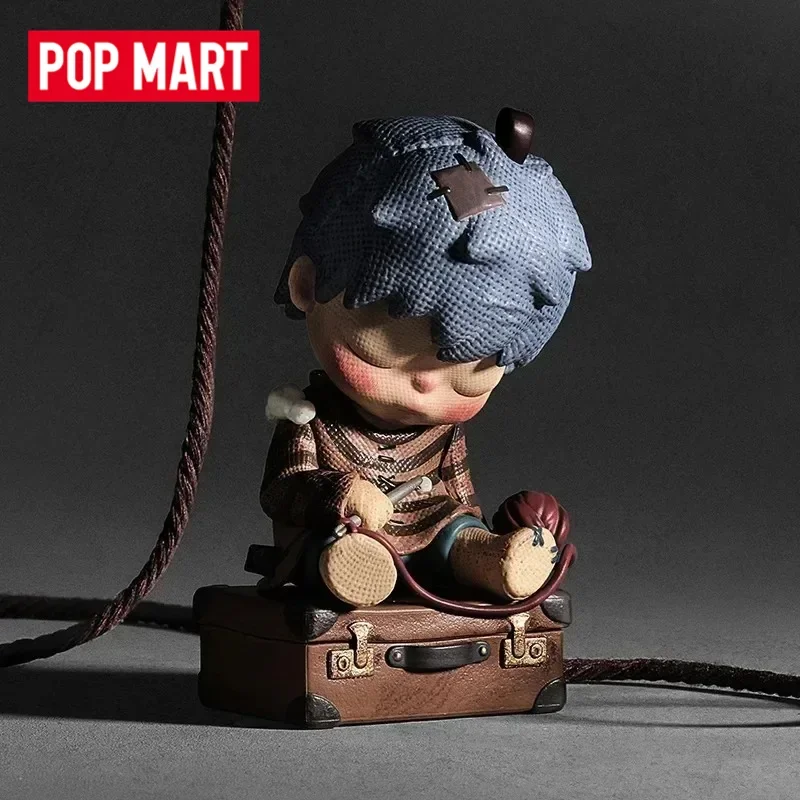 POP MART Hirono Reshape Series Blind Box Mistery Caixa Action Figure Toys Cute Desktop Ornaments Model Surpresa Birthday Gift