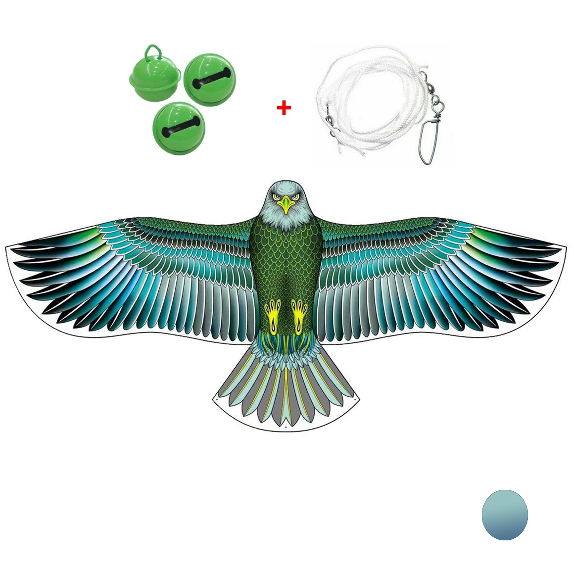 Emulatie Vliegende Havik Vlieger Vogel Scarer Drive Bird Kite Afstotend Voor Tuin Vogelverschrikker Werf Repeller