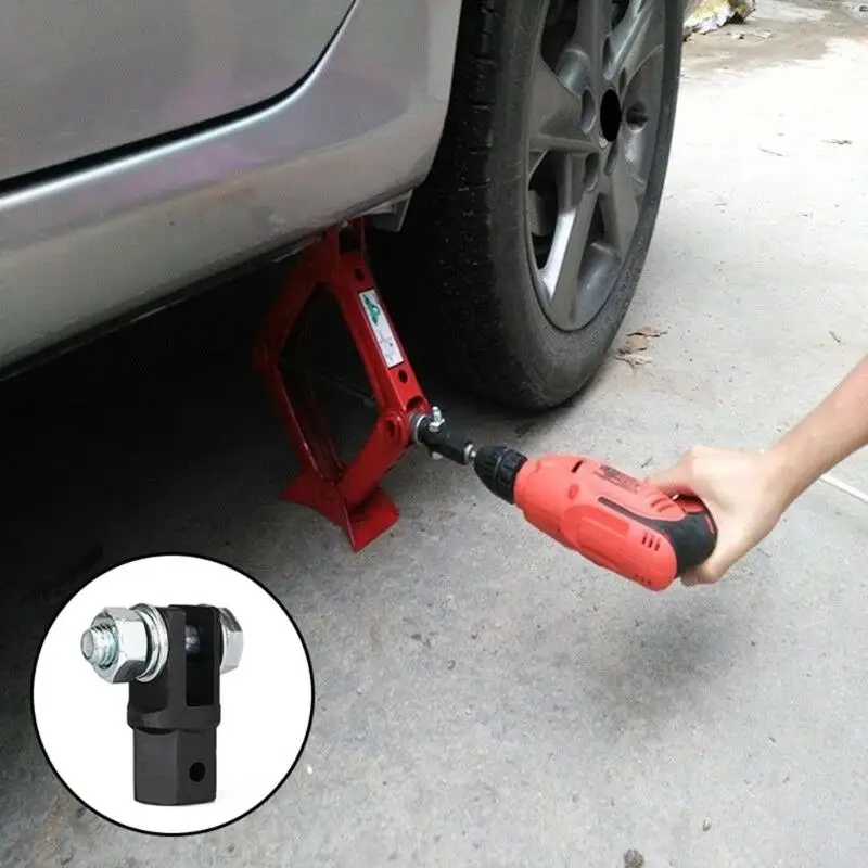 

Адаптер ножничного домкрата для ударного гайковерта с приводом 1/2 дюйма или гаечного ключа с наконечником 13/16 дюймов, электрических дрелей, дрели D7YA