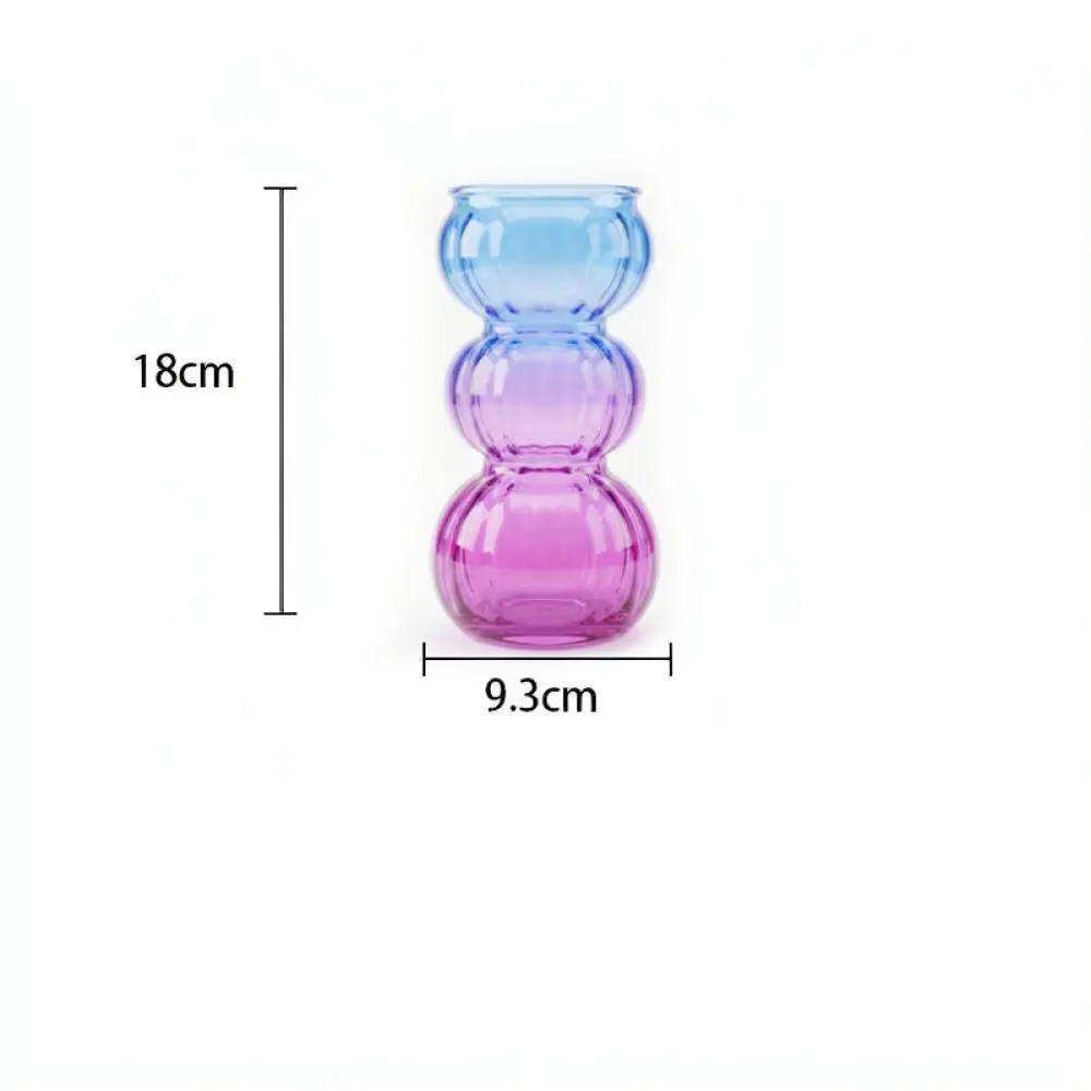 Elegant Glass Vase Vintage Milky Jade Style Decorative Vessel Creative Floral Arrangement Holder For Home Table Decor