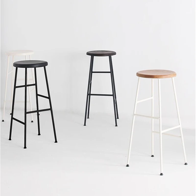 

Nordic Modern Bar Stools Kitchen Luxury Designer Stool High Chair Home Bedroom Sillas Para Comedor Restaurant Furniture