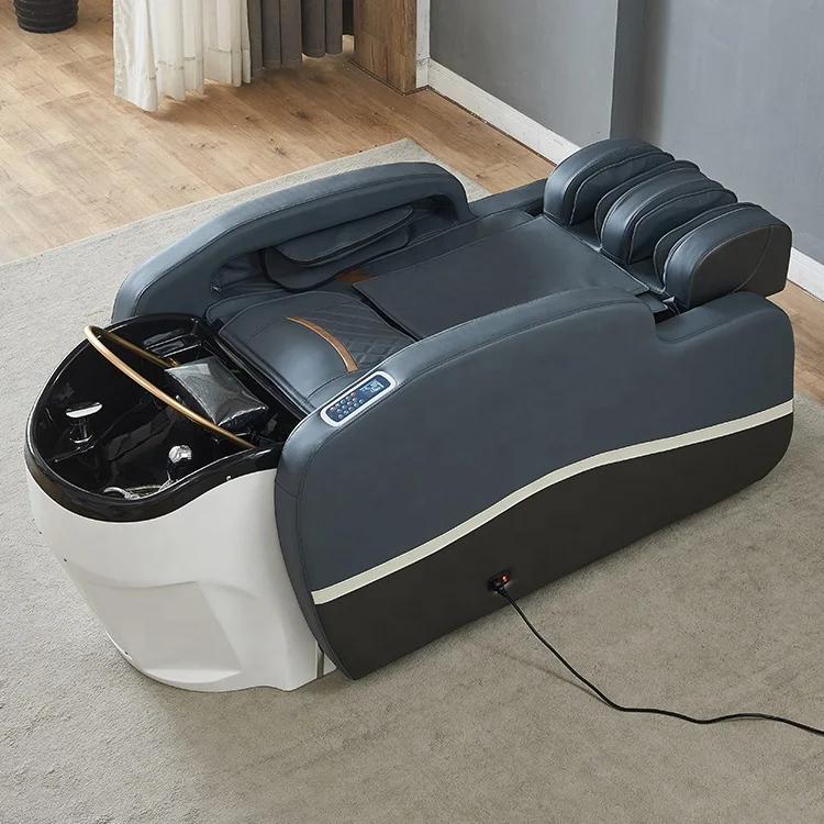 

Multifunction Salon Hair Spa Washing Table Electric Massage Shampoo Bed