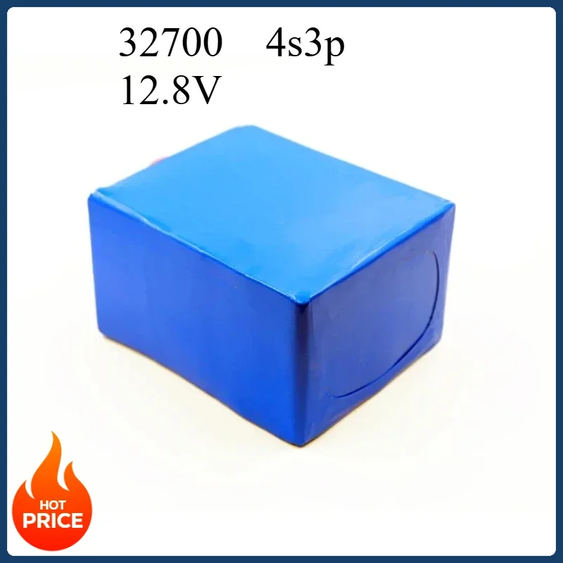 بطارية Aleaivy 12.8 فولت 50 أمبير LiFePO4 (فوسفات حديد الليثيوم)، 32700 خلية 4S3P 40A BMS، مثالية لأنظمة الطاقة الشمسية والبحرية وUPS،