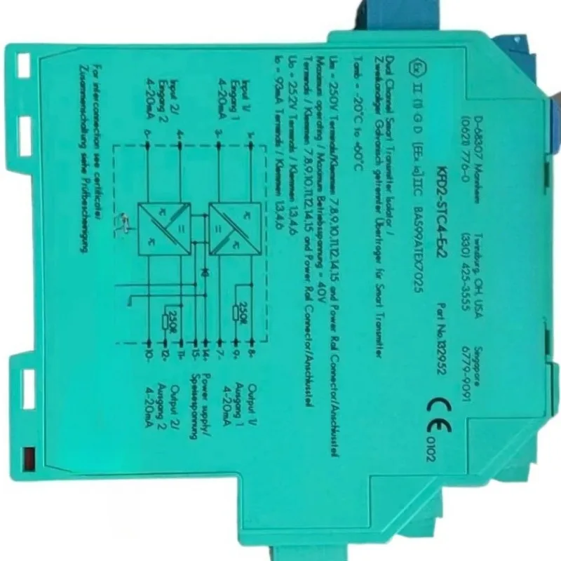 Genuine Safety Barrier KFD2-STC4-EX1 KFD2-STC4-EX2 KFD2-STC4-EX1.20 -1.20