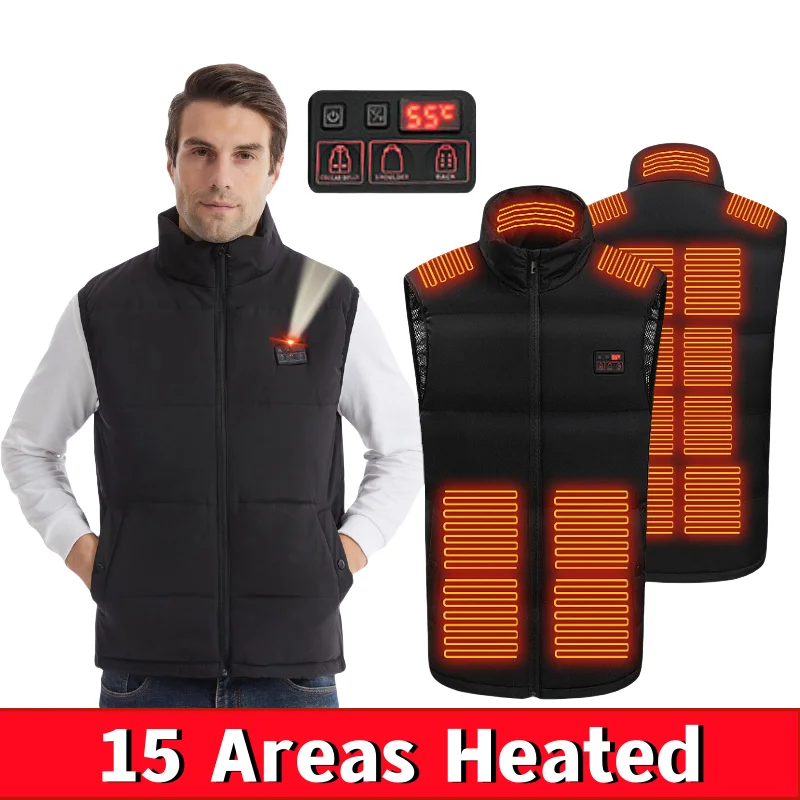 Heated Vest For Men & Women, Smart Heated Jacket, Running Vest Battery Not Included