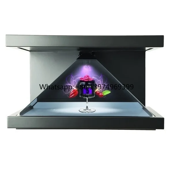 Full HD Plug and Play 3D Hologram Showcase Holographic Display Box for Advertising