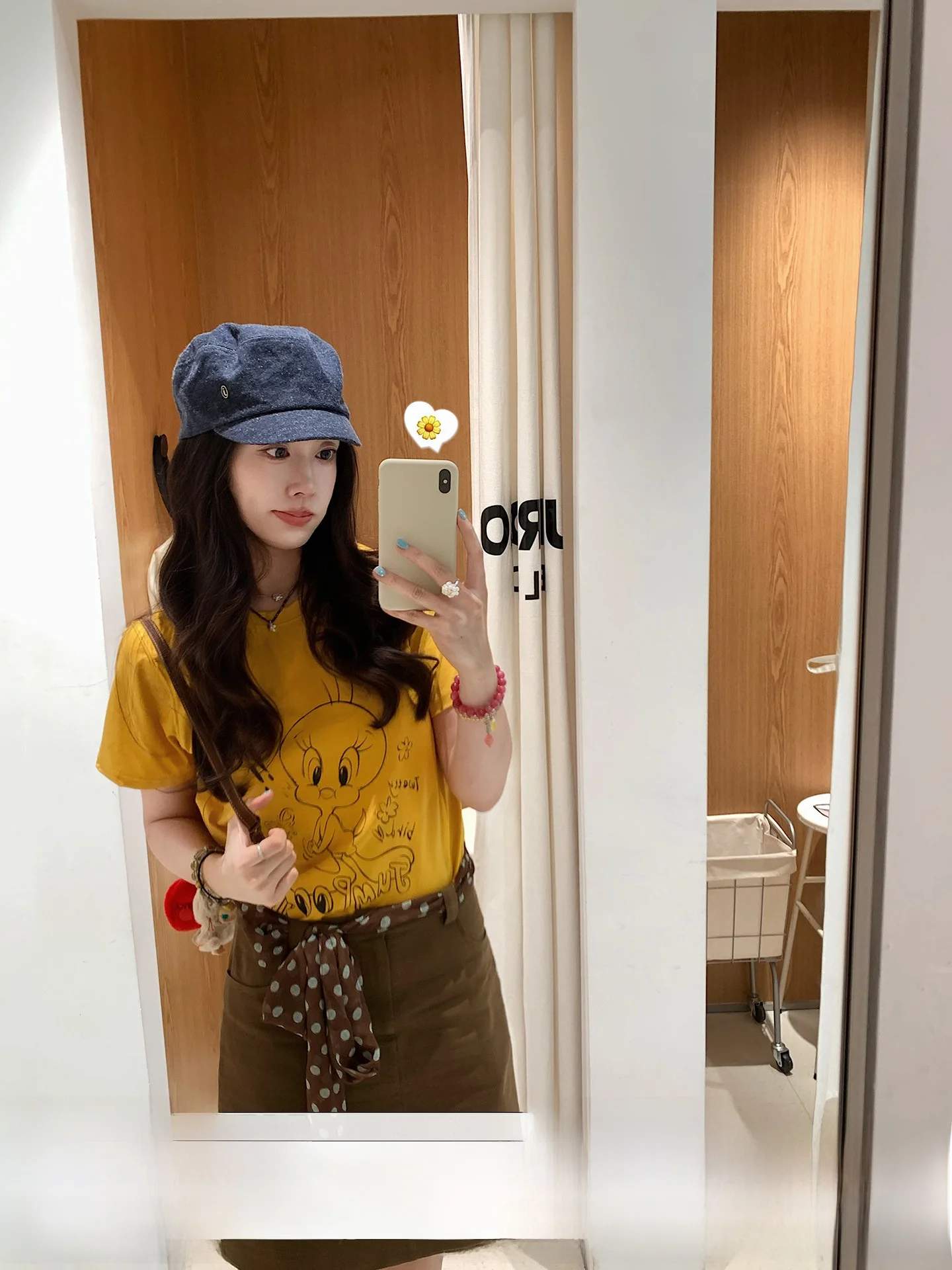 

Slimming A-Line Midi Skirt Vintage Two-Color High Waist Women's Summer Lazy Dra Skirts Korean Sle Casual High Waist