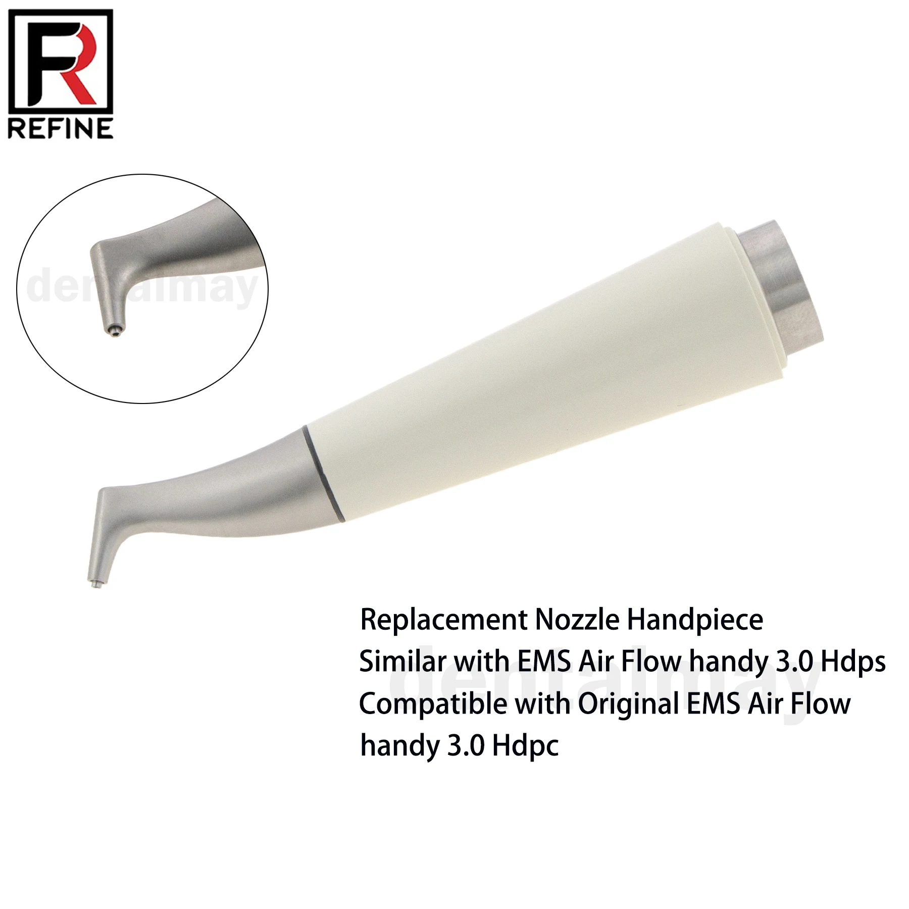 REFINE Dental 3.0 Prophy Replace Head Supragingival Scaling for EMS AIRFLOW Handy