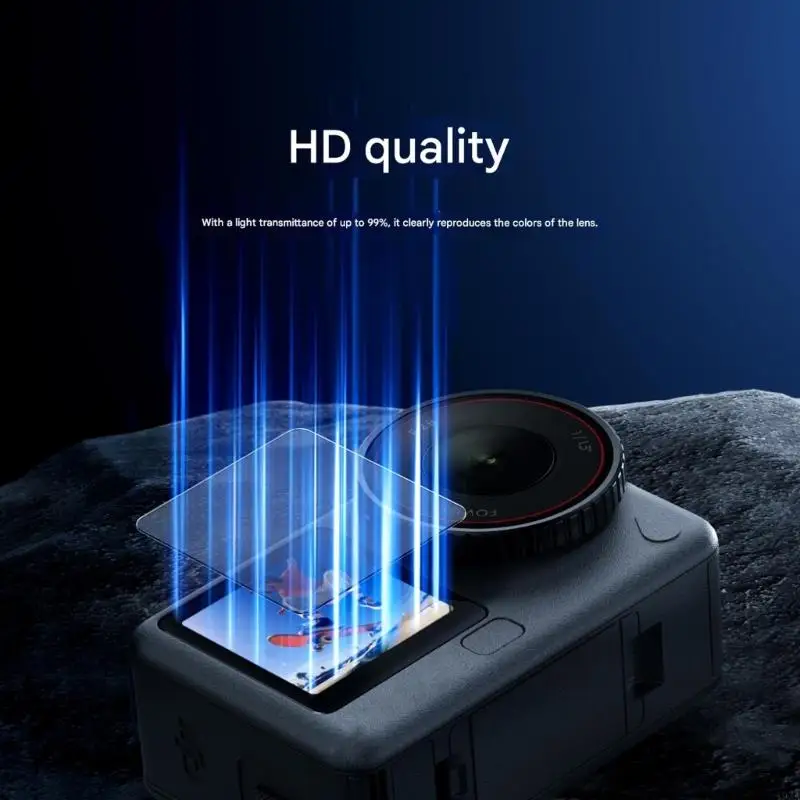 193A High Transparencies Screen and Lens Guard for Action 6 AntiGlare Shatterproof Precise Fit Enhances Visual Clarities