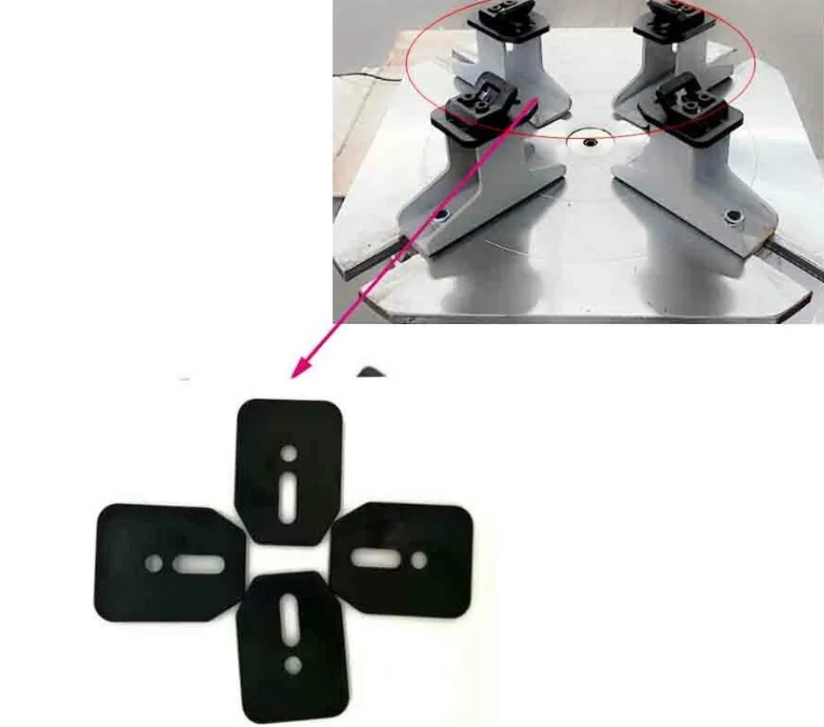 

4PCS Tyre Changer tire Disassembly Machine Repair Clamp Anti-skid Pad