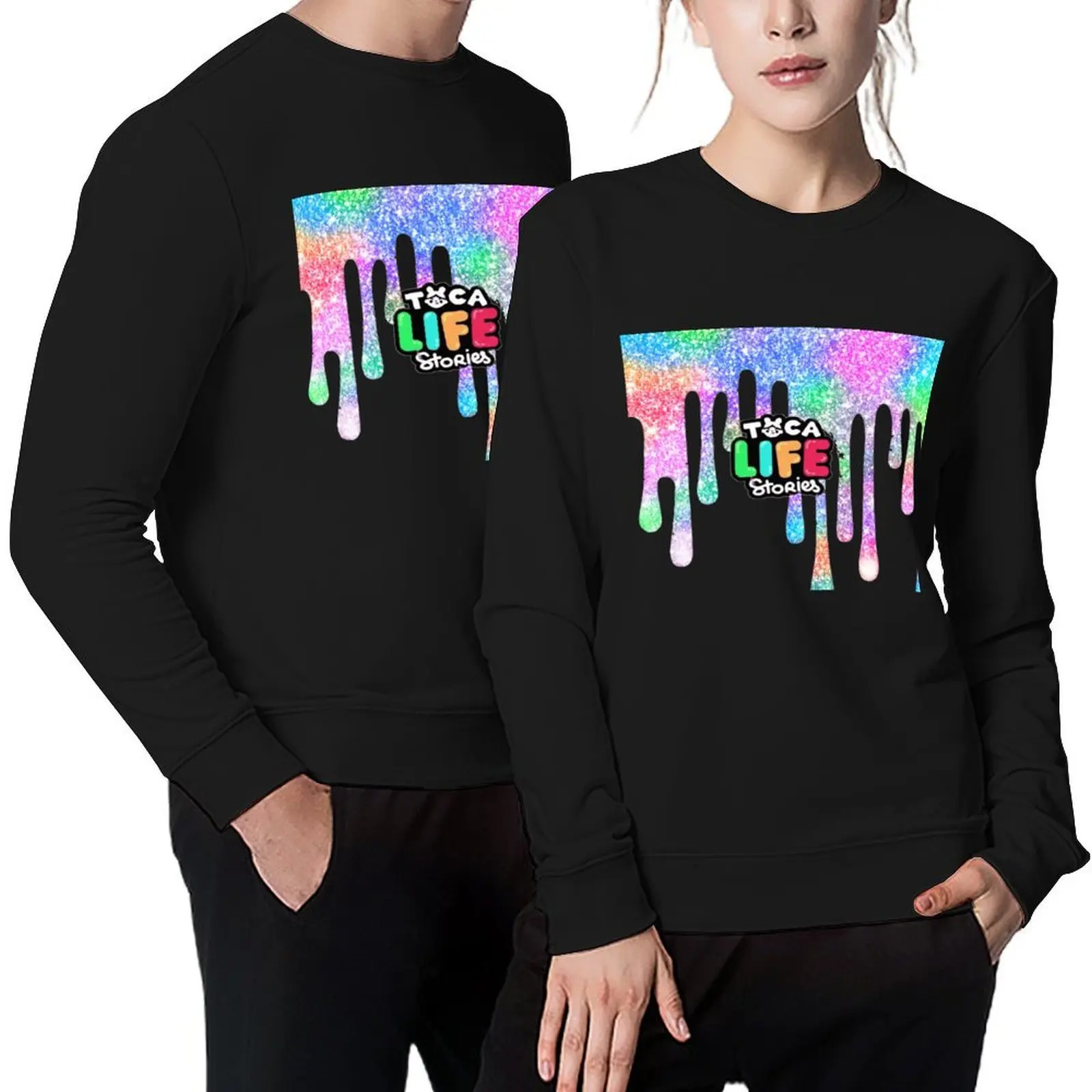 

toca boca Pullover men's sweat-shirt set men clothes autumn new products winter clothes pullover