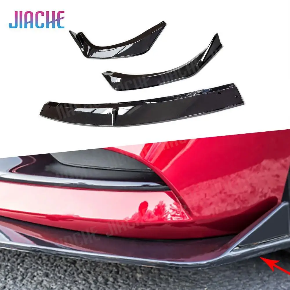 

Front Bumper Lip Lower Chin for MAZDA 3 Axela 2020 Sedan Replacement Part Trim Body Kit Spoiler Deflector Accessories Body Kit